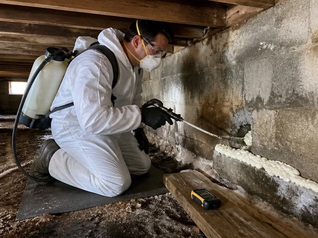 Crawl Space Pest Treatment